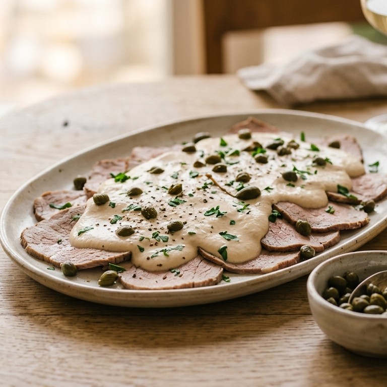 Vitello tonato tonijn saus
