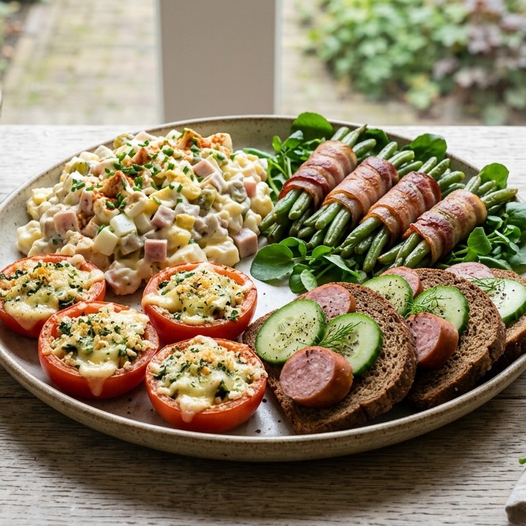 Vleeswarensalade