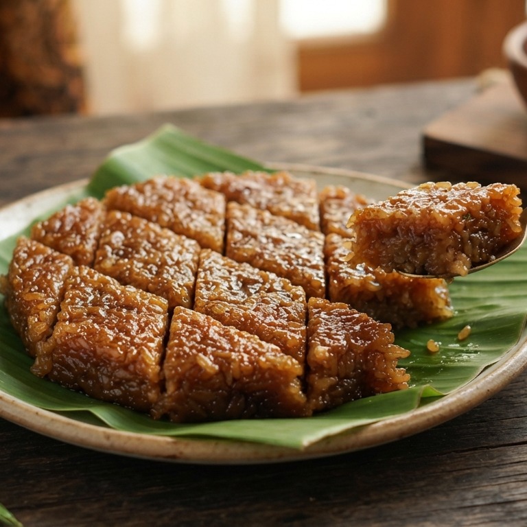 Wadjik ketan (licht gekruide rijst)