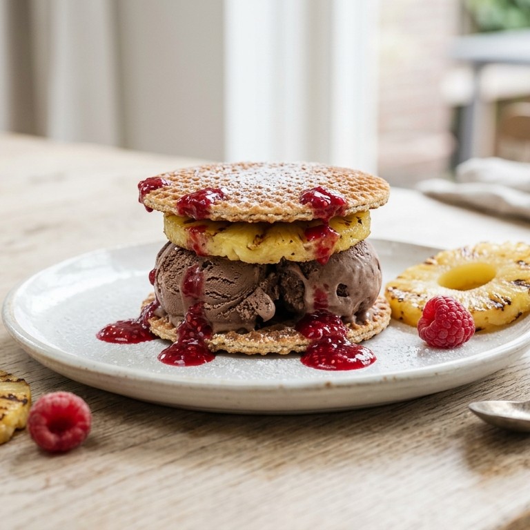 Wafelijsburger