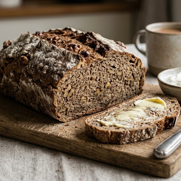 Walnoot-yoghurt-brood