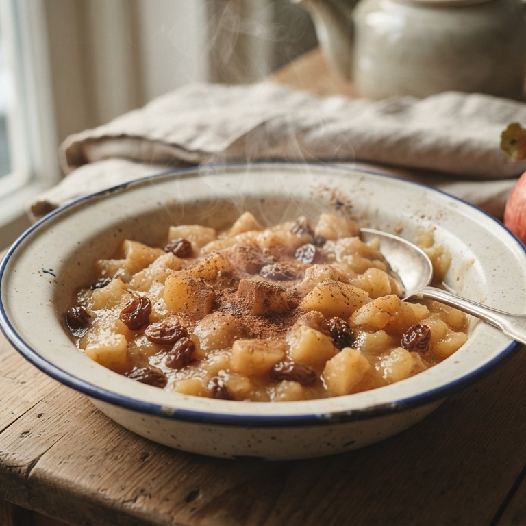 Warme appelmoes
