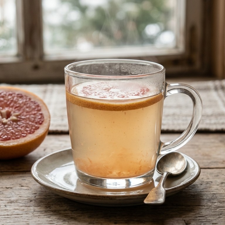 Warme citrusdrank