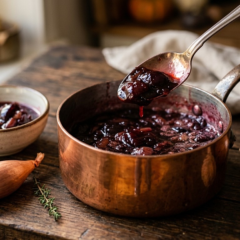 Warme pruimen-compote