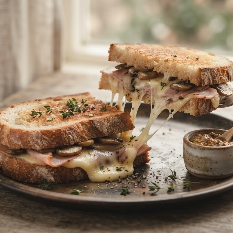 Warme winter sandwich