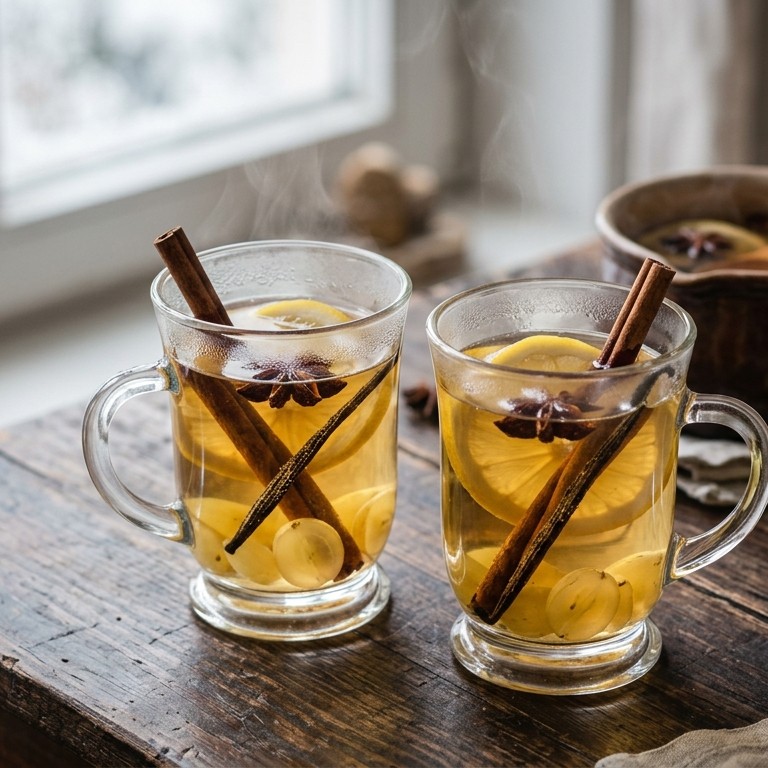 Weisse Glühwein