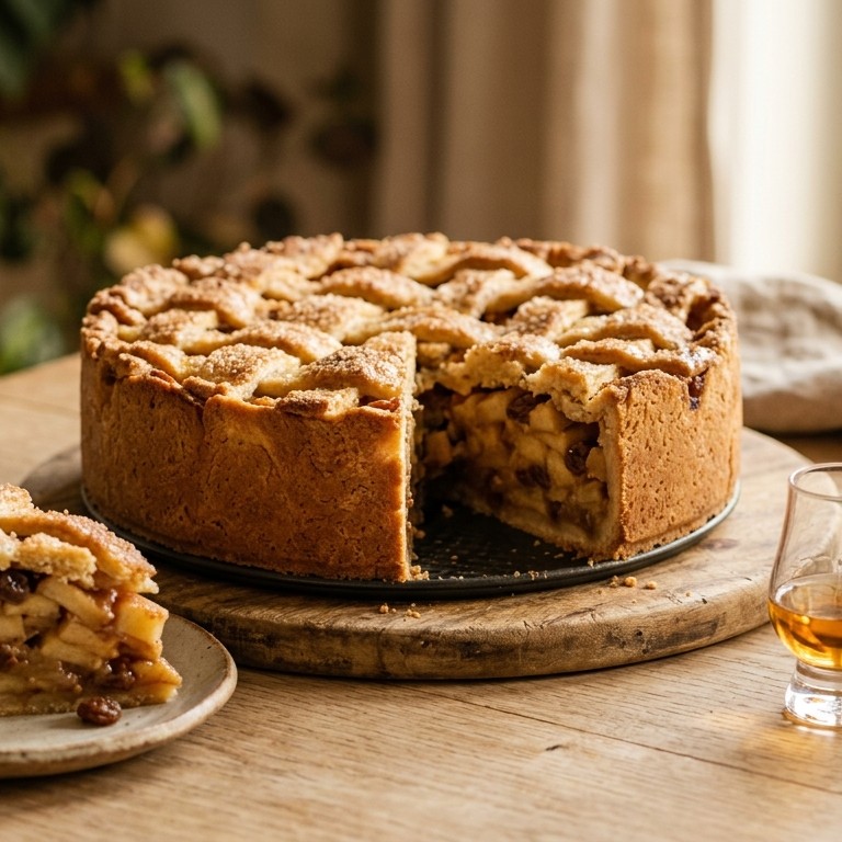 Whisky-appeltaart