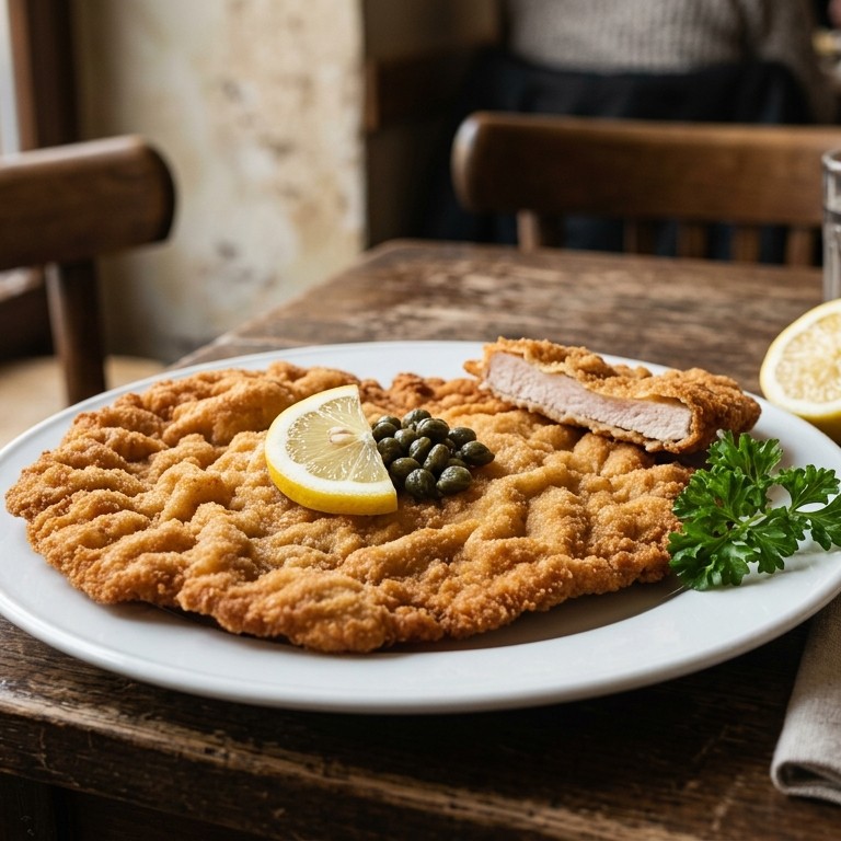 Wienerschnitzel op de ouderwetse manier