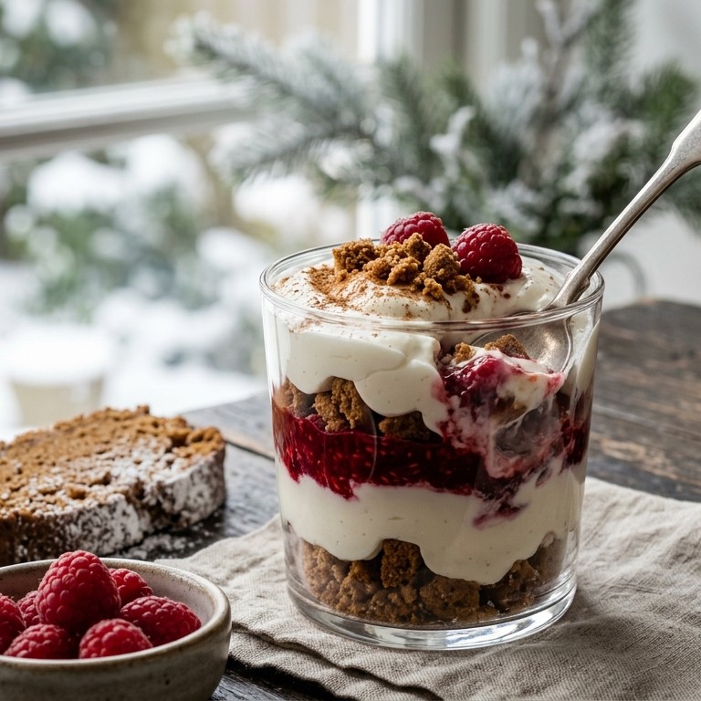 Winters yoghurtdessert