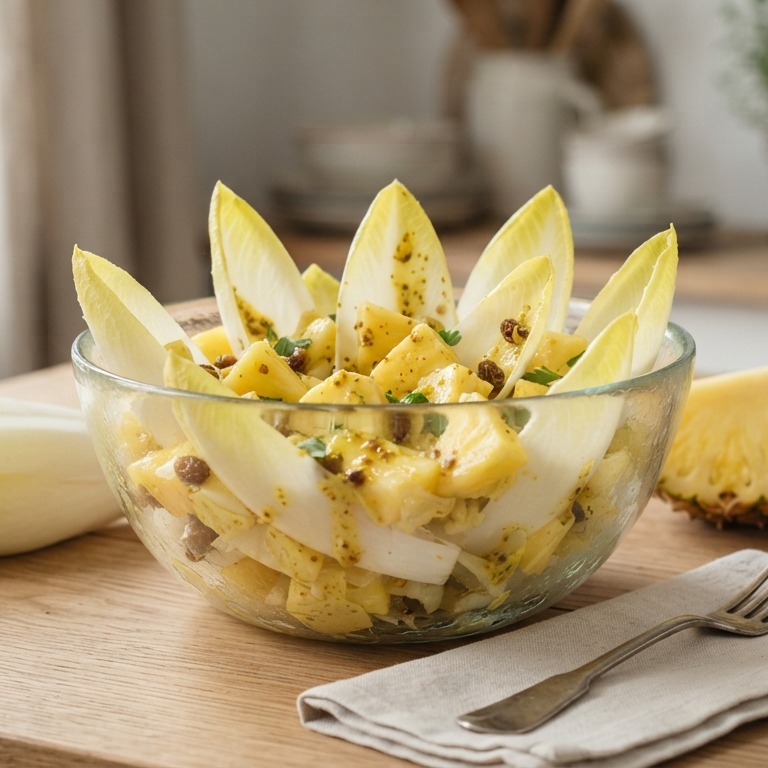 Witlof-ananas salade