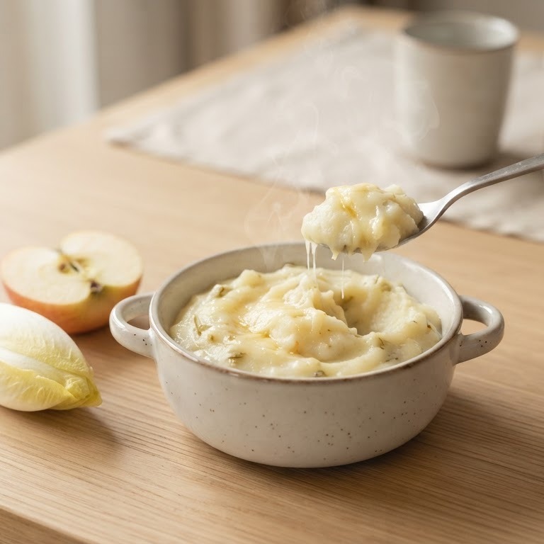 Witlof met appel voor de baby