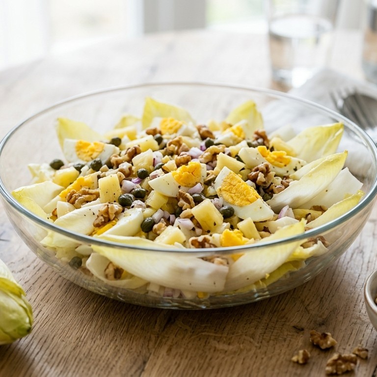 Witlofsalade deluxe