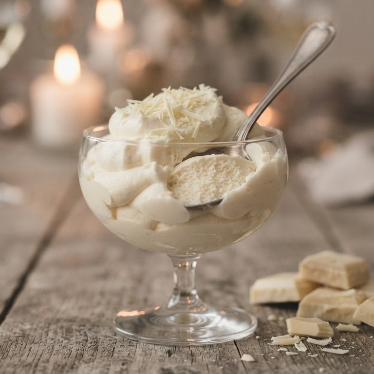 Witte Chocolademousse