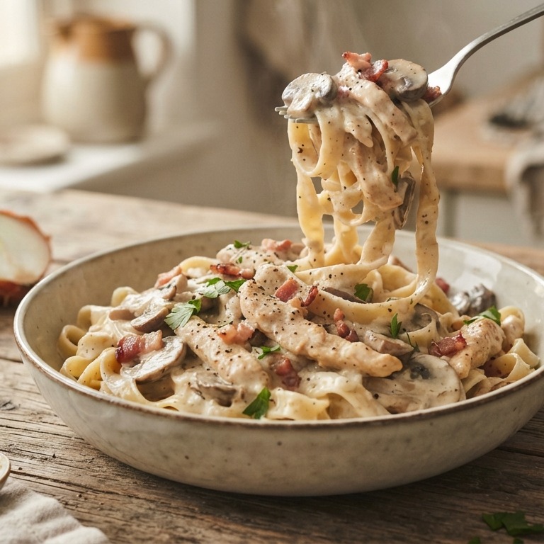 Witte pasta