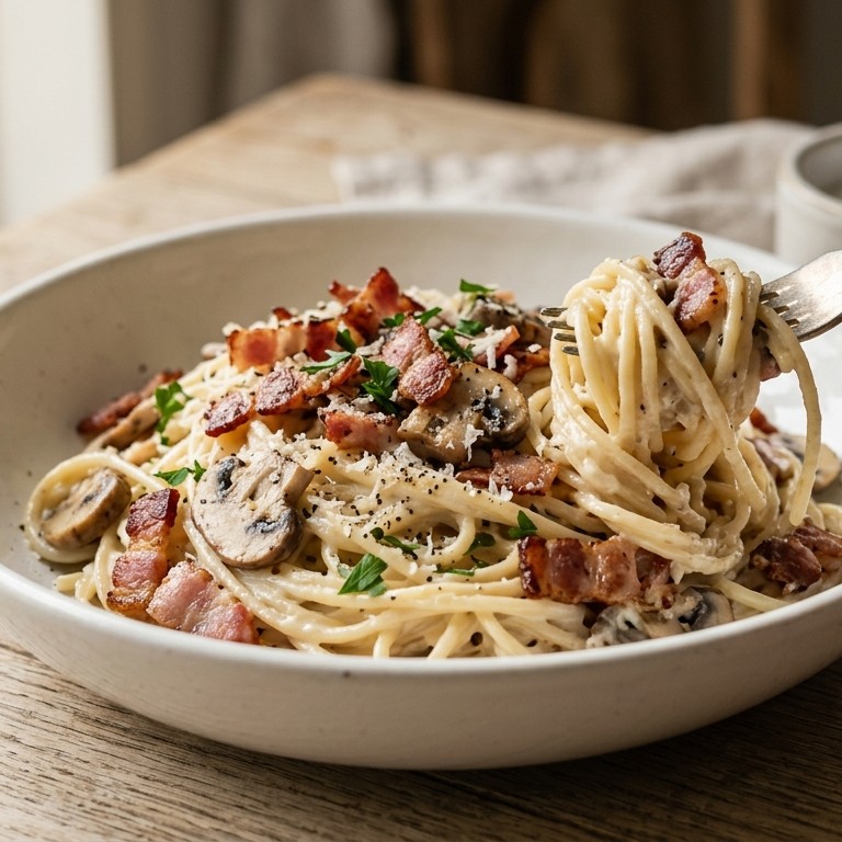 Witte spaghetti