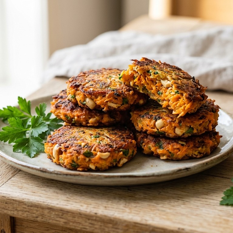 Wortel-noten koekjes