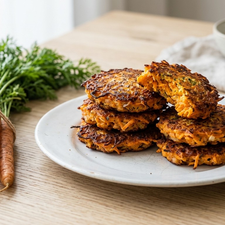 Wortelkoekjes