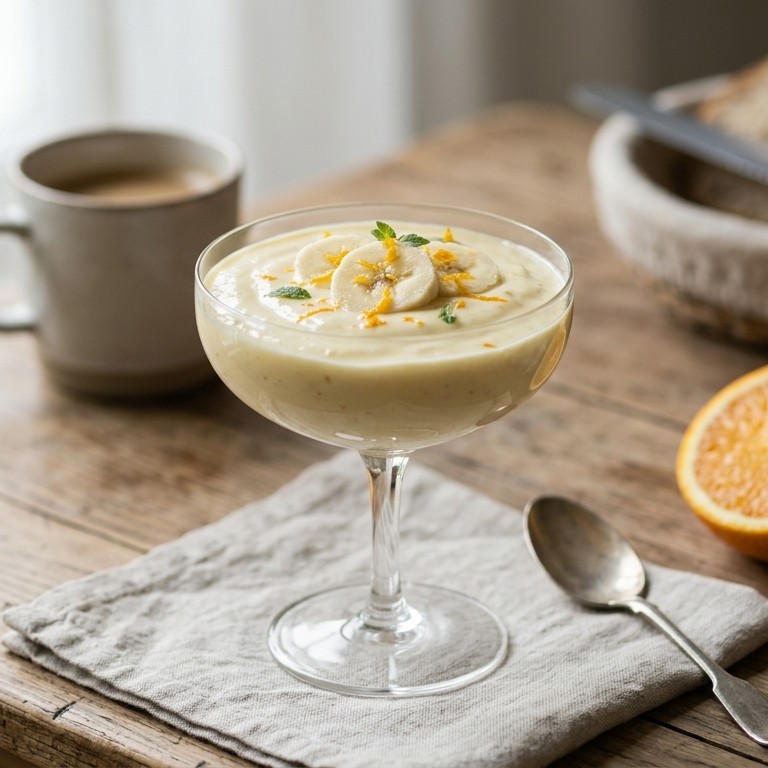 Yoghurt-bananenmix