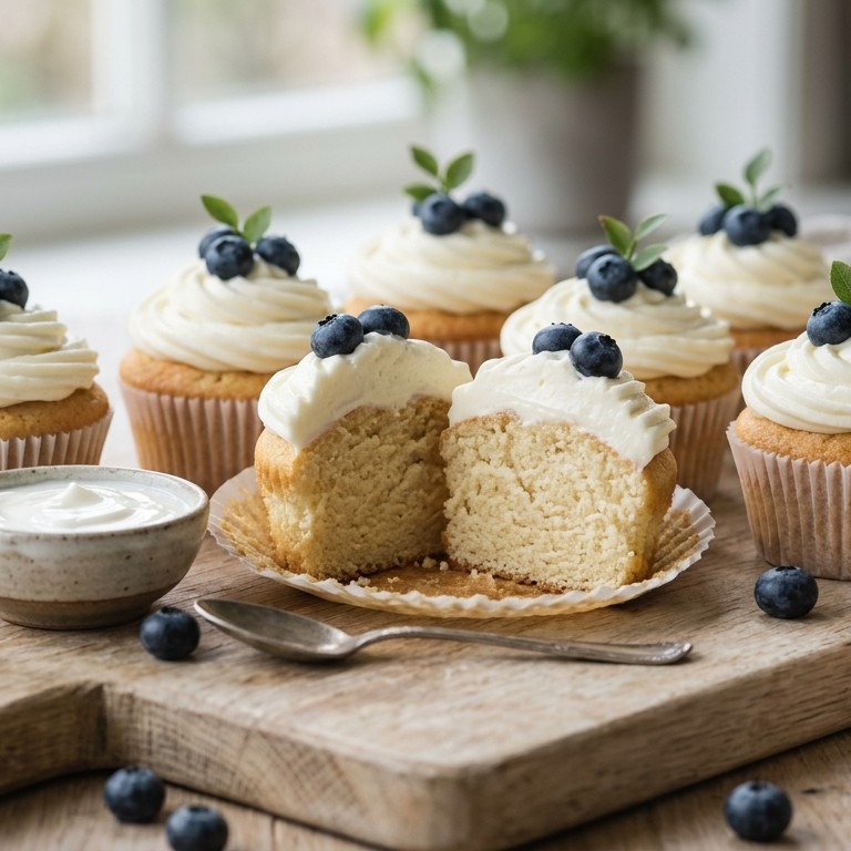 Yoghurt cupcakes