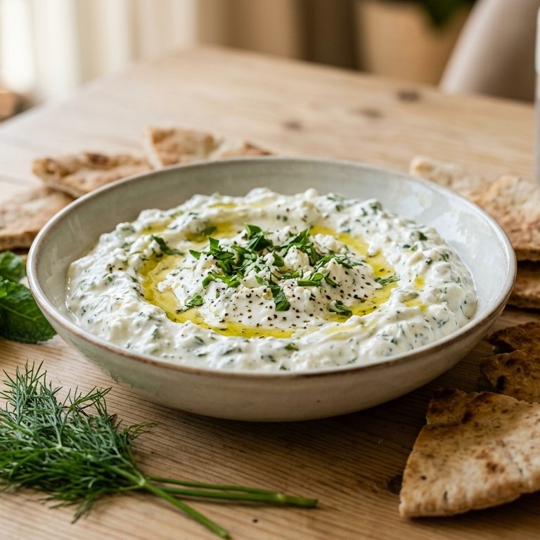 Yoghurt-feta-kruidendip