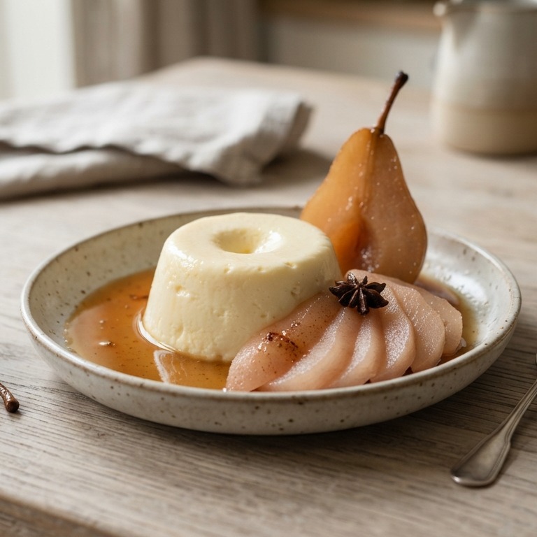 Yoghurt-perenpuddinkje
