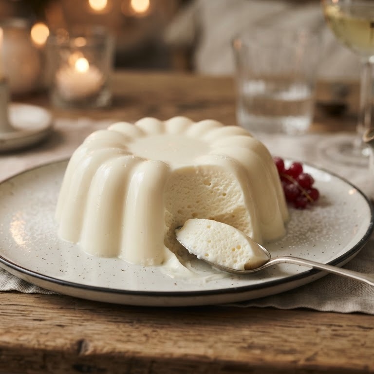 Yoghurt-room bavarois