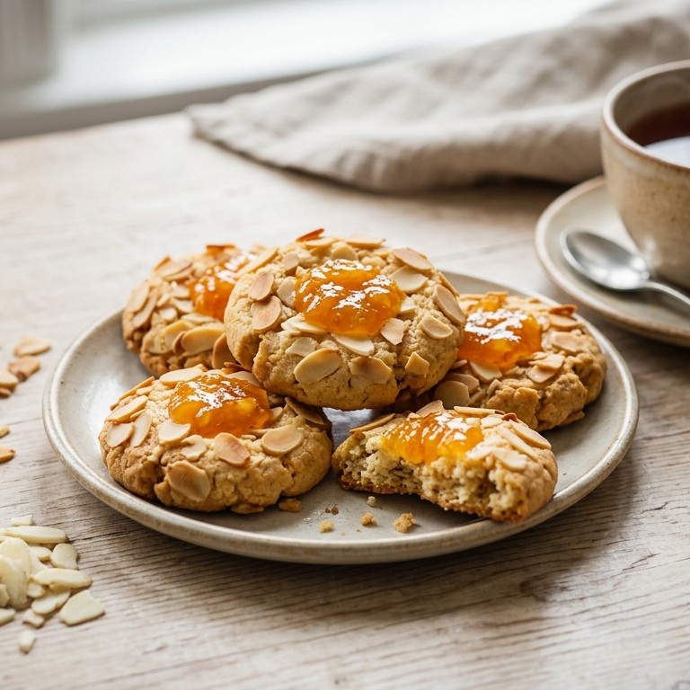 Yoghurtkoekjes met marmelade
