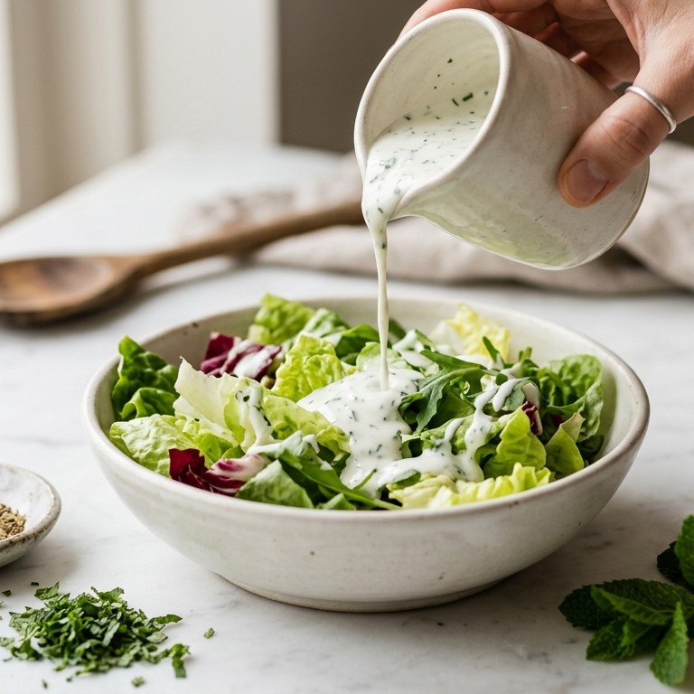 Yoghurtmuntdressing