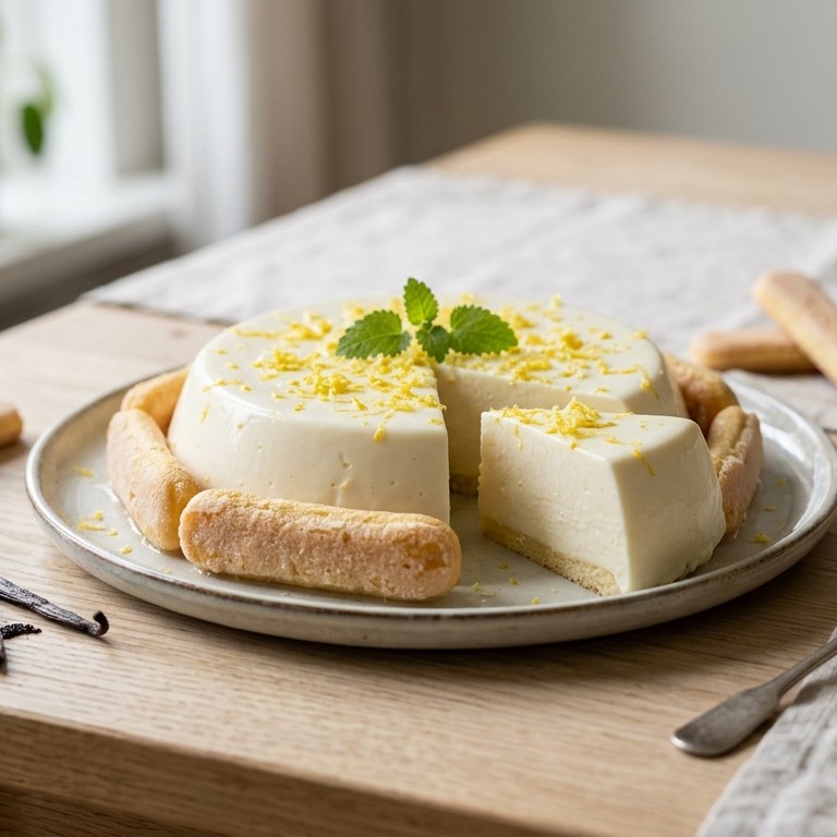 Yoghurtpudding met citroen