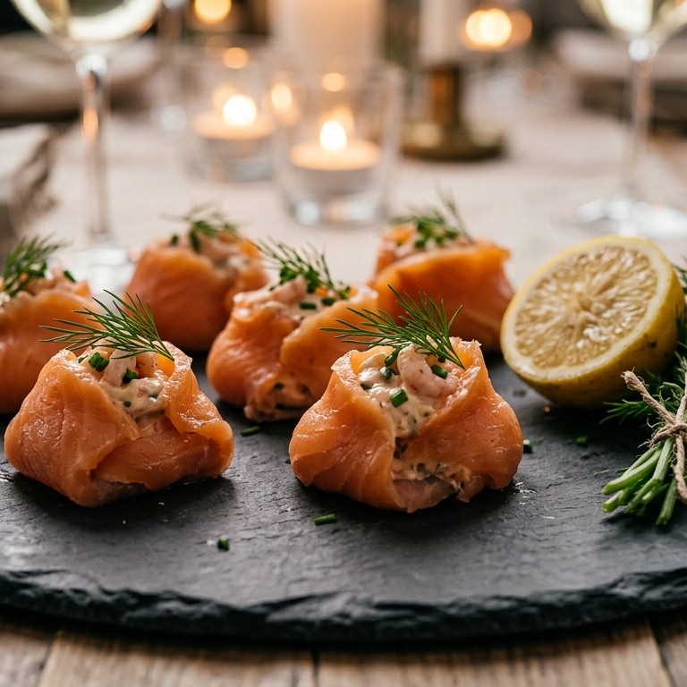 Zalm bonbons