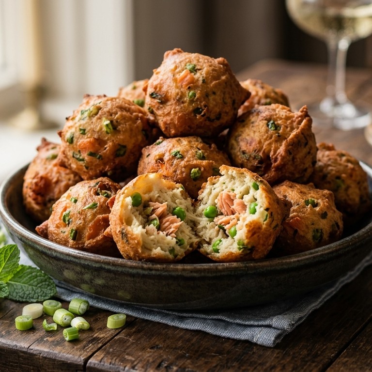 Zalm (olie) bollen