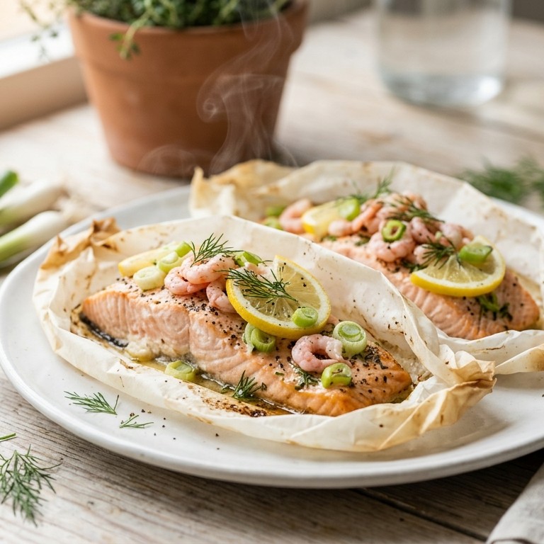 Zalm pakketje