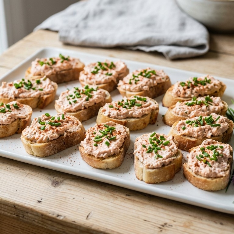 Zalm-roomkaashapje