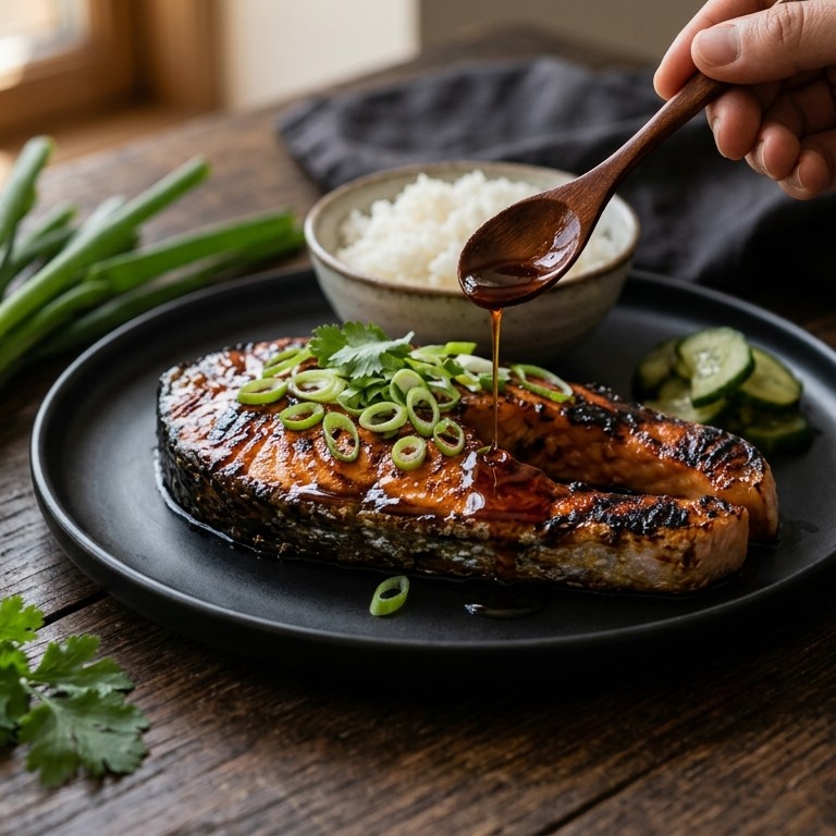 Zalm-teriyaki