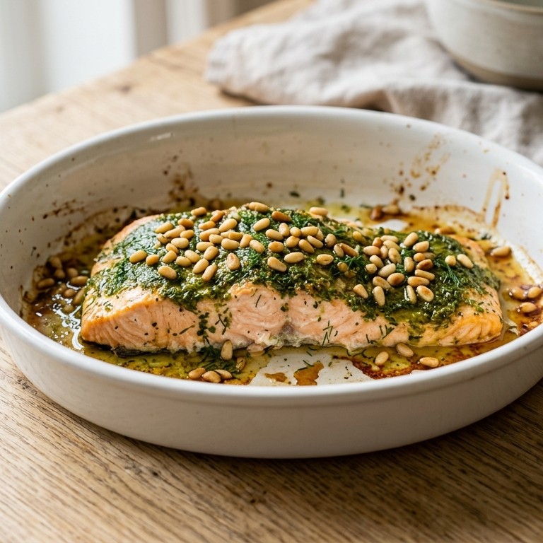 Zalm uit de oven