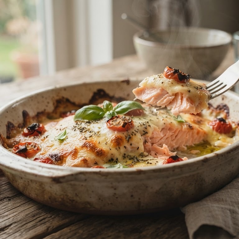 Zalm uit de oven