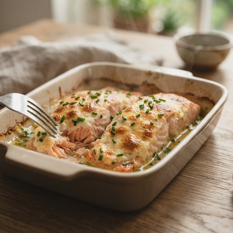 Zalmfilets uit de oven