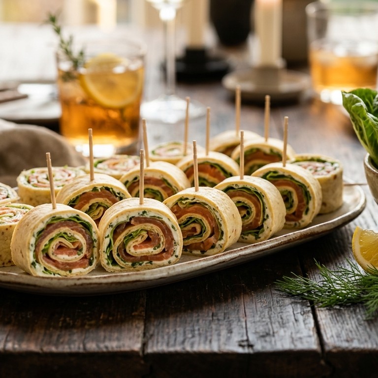 Zalmrolletjes