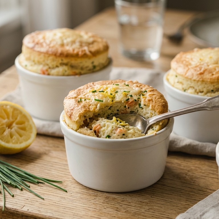 Zalmsoufflé