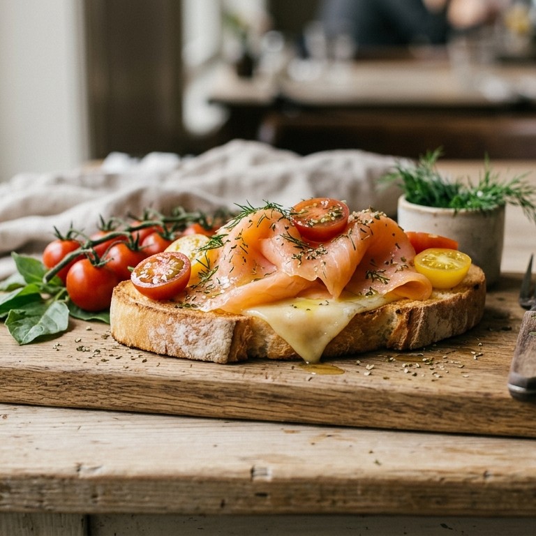 Zalmtoast