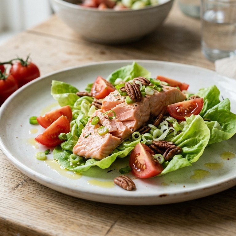 Zeewaardige zalmsalade