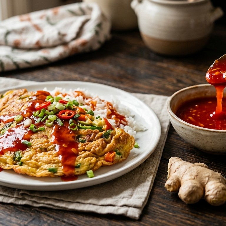 Zoet-zure foe yong hai-saus