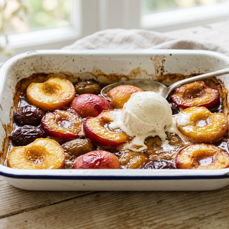 Zomers ovenfruit