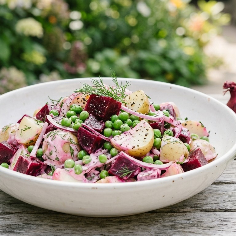 Zomerse bietensalade