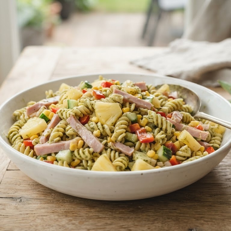 Zomerse pastasalade