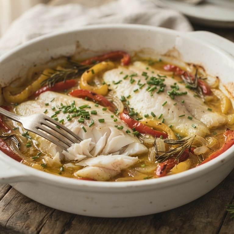 Zuiderse pangasius in de oven