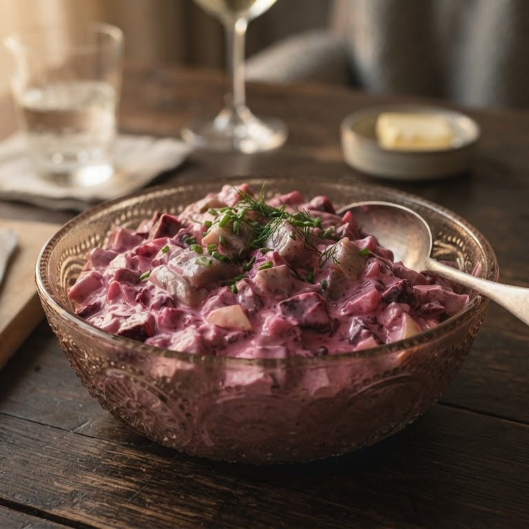 Zure haringsalade