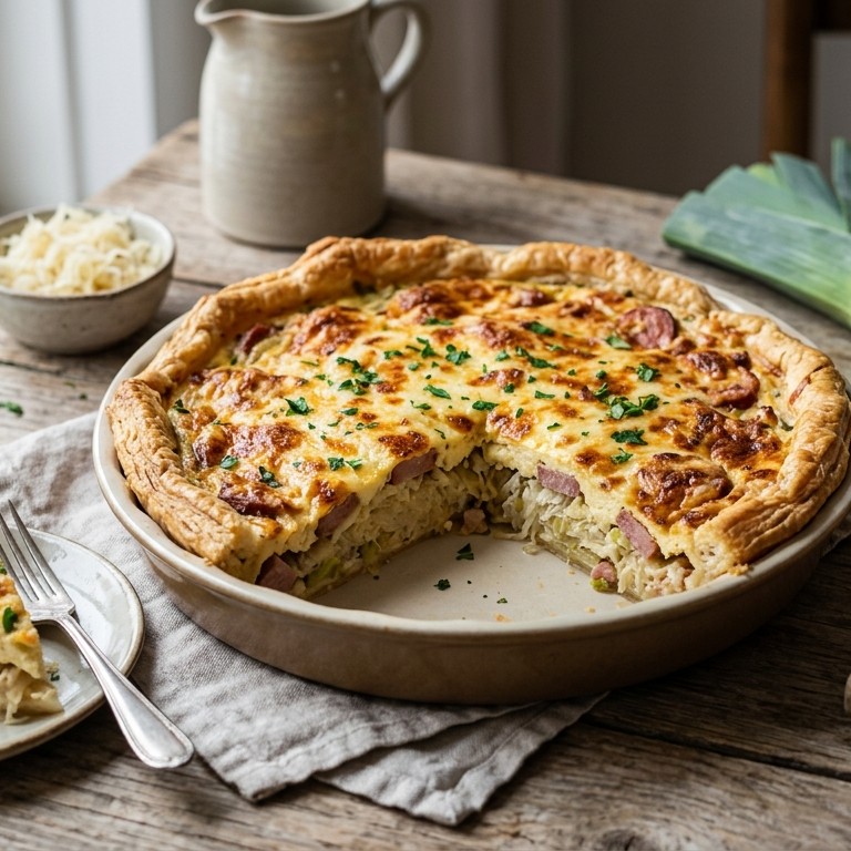 Zuurkoolquiche